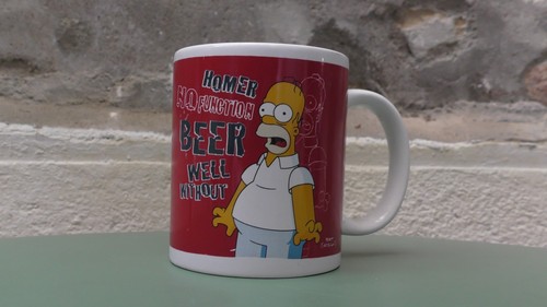 Mug homer simpson - mug, "no