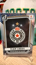 2024-25 Donruss Euroleague Team Logos Partizan Belgrade Silver Press Proof