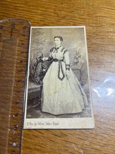 Cdv circa 1860 - femme, noblesse