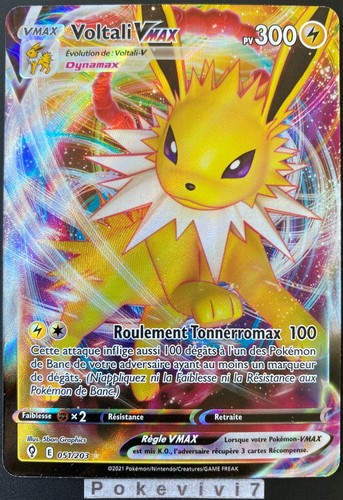 Carte pokemon voltali 051 203 - carte,