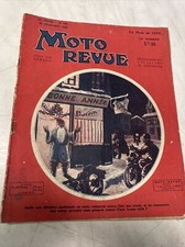 Magazine Moto revue 564 1933 modèle 1934 table des matières 1933 etc ...
