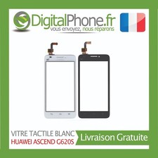 Vitre tactile BLANC POUR HUAWEI G620S -TVA-