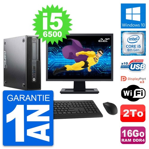 Z240 sff ecran intel - pc, hp