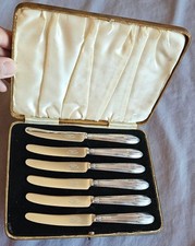 Coffret 6 couteaux tartineur