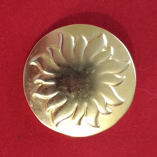 BROCHE VINTAGE DORE - SOLEIADO SOLEIL