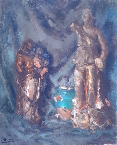 Tableau ancien joseph louis - tableau, p.louis