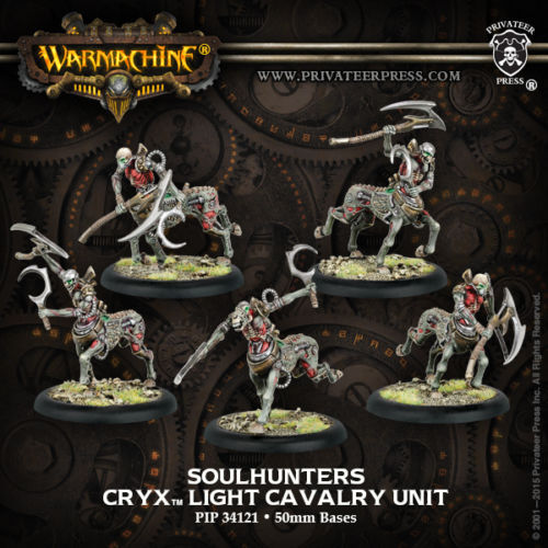 Warmachine cryx soulhunters - warmachine,
