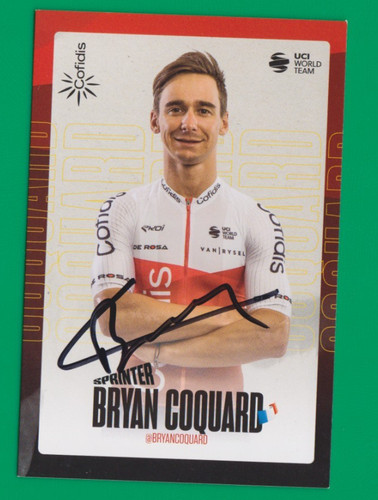 Cyclisme carte cycliste - cycliste, bryan