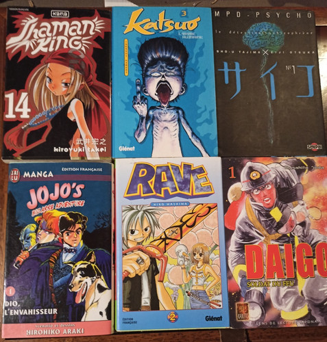 Lot mangas vintage - de,