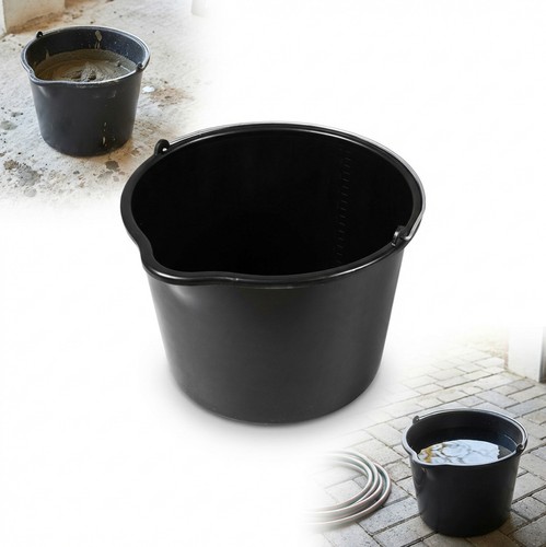 Seau plastique noir - , 20l