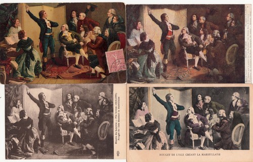 Lot old postcards - lot,