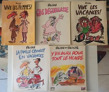 5 BD  REISER - Alb. Souples - Éd. Anc. (1980 à 1989) - Bon État Général (Photos)