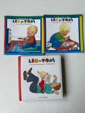 lot 3 livres LEO et POPI / dont 1 recueil 7 histoires - Pomme d'api 2 ans
