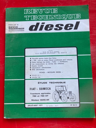 Rta revue technique diesel - revue,