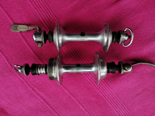 Paire moyeux campagnolo - moyeux,