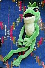 GN / DOUDOU PELUCHE DISNEY PRINCESSE TIANA COURONNE VOILE VERT  50CM NEUF SE