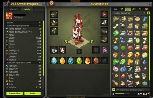 Dofus iop rox - rox, multi/puissance
