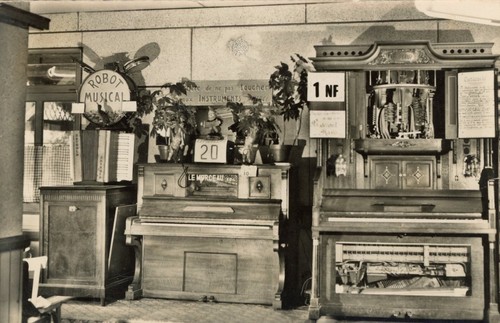 Piano mecanique pianola - mecanique,