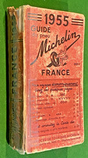 Guide Michelin Rouge 1955  - Etat Moyen.