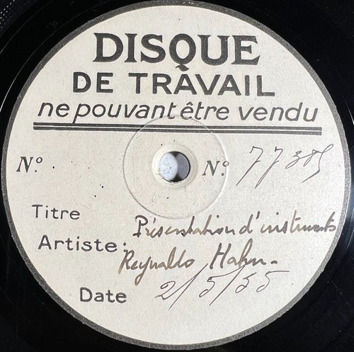 Reynaldo hahn présentation - hahn, :