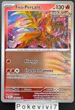 Carte Pokemon FEU-PERÇANT 038/191 REVERSE EV8 SSP FR NEUF