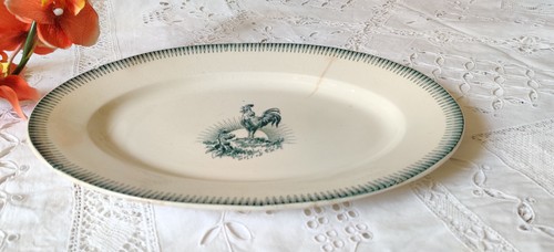Plat service ovale - plat, de