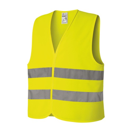 Gilet sécurité jaune - de,