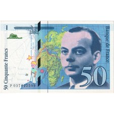 France, 50 Francs, St Exupéry, 1997, P037422599, NEUF