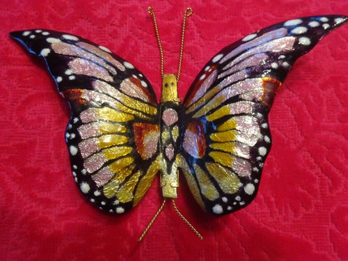 Emaux limoges papillon - limoges,