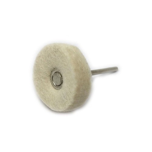 Disque polir monté plat - disque, À