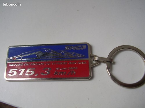 Porte clés vintage sncf - porte-clés, tgv