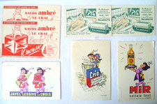 64 BUVARDS PUB ANCIENS SAVON SAPONITE  (5)