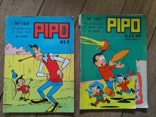 Pipo lot numéros 168 190 - pipo, de