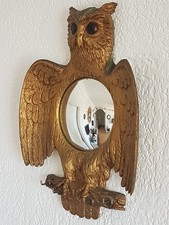 Miroir doré œil de sorcière