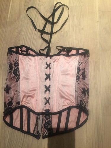 Topshop corset noir dentelle - noir,