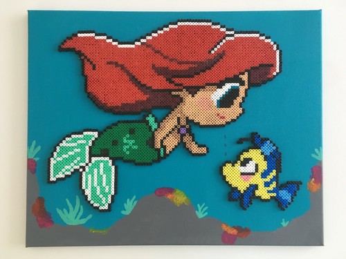 Pixel art perles a - art,