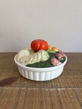 Plat Terrine en Barbotine en