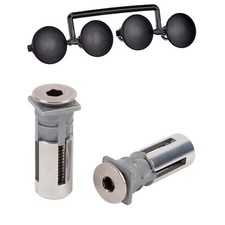 Locinox Quick-Fix-QF5 Système D'Attache À 1.000 KG Traction Vis Cheville