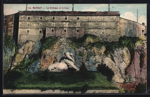Cpa belfort château et - le, le