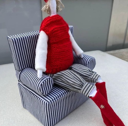 Poupee tissus tilda - poupee,