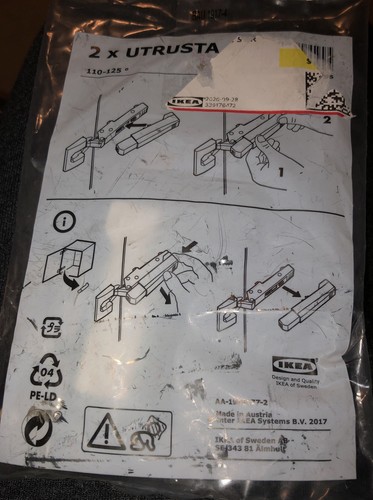 New ikea utrusta 125 - new,