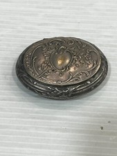 ANCIEN BOITE PILLULE  PUBLICITAIRE  CHAMPAGNE  VEUVE PAUL BUR & CIE REIMS BOX