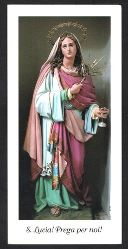 Image pieuse santa lucia - image,