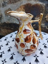 Hubert Bequet vase pichet décor Automne modèle 159