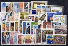 2001 Italie République, 50 valeurs + 3 feuilles + 1 livret +1 franc-buste MNH**