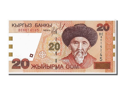 Billet kyrgyzstan 20 som - kyrgyzstan,,