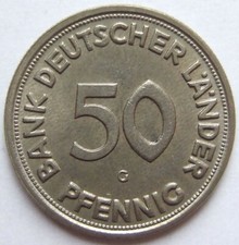 Pièce de Monnaie 50 Pfennig