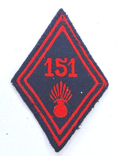 012927 losange infanterie 151