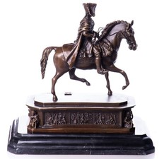 Sculpture bronze du roi