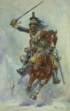  toile tableaux  cavalier